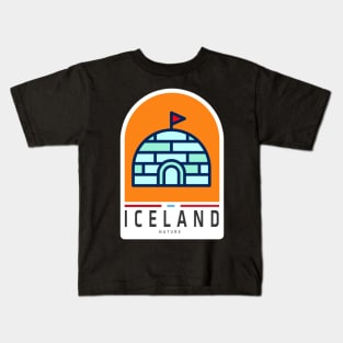 Iceland Sticker , Travel poster Poster Kids T-Shirt